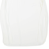 ZARA Womens Top White Long Sleeve Viscose M