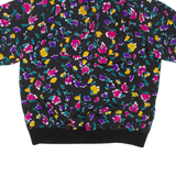 ALFRED DUNNER Womens Printed Blouse Black Floral XL