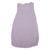 ZARA Womens Top Purple Sleeveless S