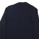 WEINBERG Womens Blouse Blue V-Neck Long Sleeve XL