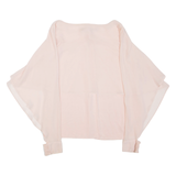 ZARA Womens Blouse Pink Long Sleeve M