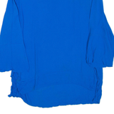 ZARA Womens Top Blue Long Sleeve M