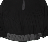 ZARA Womens Blouse Black Long Sleeve S