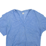BOGNER Womens Shirt Blue Collared XL