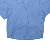BOGNER Womens Shirt Blue Collared XL