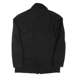 GUESS Mens Coat Black Wool S