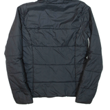 ADIDAS Womens Puffer Jacket Black Hooded UK 10