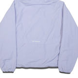 REEBOK Womens Rain Jacket Purple Hooded UK 12