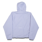 REEBOK Womens Rain Jacket Purple Hooded UK 12