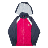 REEBOK Womens Track Jacket Blue Colourblock M