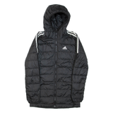 ADIDAS Womens Jacket Black Hooded XS