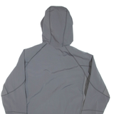 COLUMBIA Mens Track Jacket Grey Hooded L