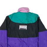 POWDER PEAK Insulated Mens Jacket Purple Colourblock XL