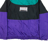POWDER PEAK Insulated Mens Jacket Purple Colourblock XL