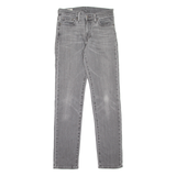 LEVI'S 511 BIG E Jeans Mens Grey Slim Straight Stone Wash W29 L32