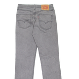 LEVI'S 511 Jeans Mens Grey Slim Straight W30 L32