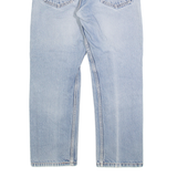 LEVI'S 505 02 Jeans Mens Blue Regular Straight Stone Wash W32 L30