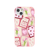 Bubblegum Pink Love Letters iPhone 15 Plus Case