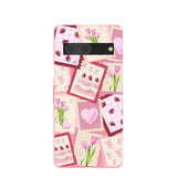 Bubblegum Pink Love Letters Google Pixel 7 Case