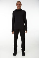 Lâcher Prise - Echapé Black Long Sleeve Shirt