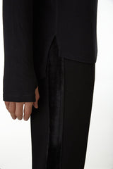 Lâcher Prise - Echapé Black Long Sleeve Shirt