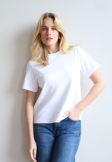 Organic Cotton Relaxed Fit T-Shirt, White