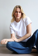 Organic Cotton Relaxed Fit T-Shirt, White