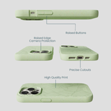 Sage Green Lushy Leaves iPhone 14 Pro Case