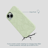 Sage Green Lushy Leaves iPhone 15 Case
