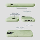 Sage Green Lushy Leaves iPhone 15 Case