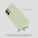 Sage Green Lushy Leaves iPhone 16 Plus Case