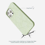 Sage Green Lushy Leaves iPhone 16 Pro Max Case