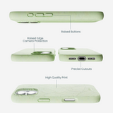 Sage Green Lushy Leaves iPhone 17 Case