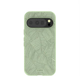 Sage Green Lushy Leaves Google Pixel 10/10 Pro Case