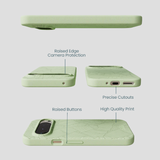 Sage Green Lushy Leaves Google Pixel 9/9 Pro Case