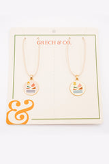 Kid's friendship necklace - Landscape