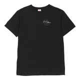 Anvil Band T-Shirt - Medium Black Cotton