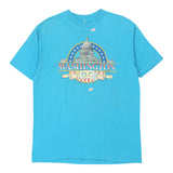 Single Stitch Washington DC Unbranded Graphic T-Shirt - XL Blue Cotton