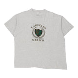 Single Stitch Ensenada Mexico Unbranded Graphic T-Shirt - XL Grey Cotton