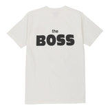 Vintage white Single Stitch The Boss. Bristol T-Shirt - mens medium