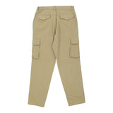 Unbranded Cargo Trousers - 34W 31L Beige Cotton