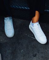 Men's Lace Up | White-Black