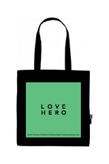 Love Hero Organic Cotton Tote Bag
