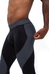 Black/Gray Meggings