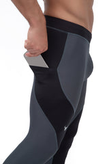 Gray/Black Meggings