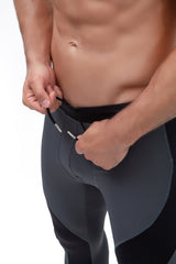 Gray/Black Meggings