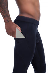 Black/Black Meggings