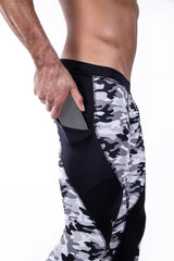 Gray Camo Meggings