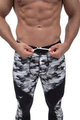 Gray Camo Meggings