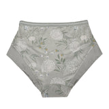 Valentina - High Waisted Silk & Organic Cotton Full Brief